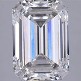 2.83ct Emerald Lab Grown Diamond (Colour G, Clarity VS2, IGI Certified)