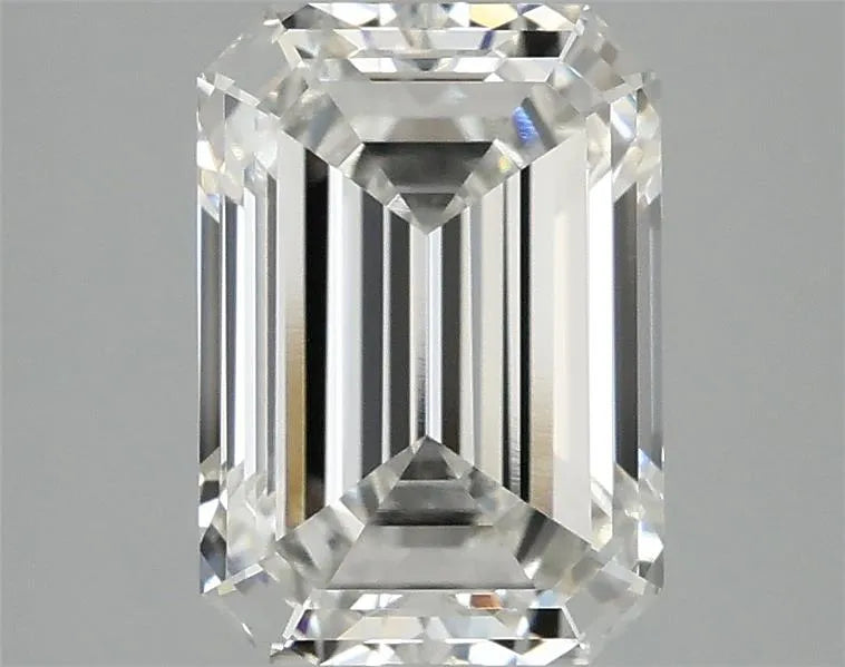 2.88ct Emerald Lab Grown Diamond (Colour F, Clarity VVS2, IGI Certified)