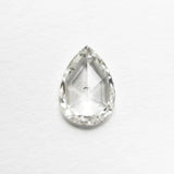0.70ct 8.06x5.74x1.83mm I1 I Pear Rosecut 🇨🇦 21480-01