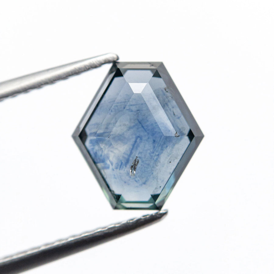 2.54ct 9.05x8.16x3.56mm Hexagon Portrait Cut Sapphire 21603-36