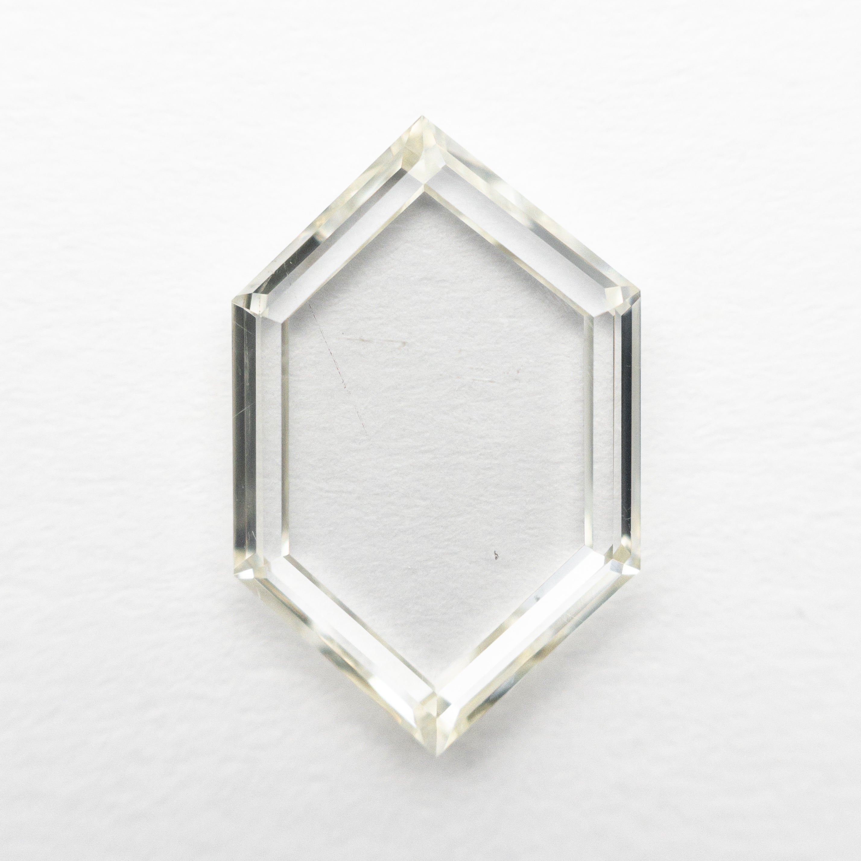 2.37ct 13.28x8.43x2.07mm SI2 O-P Hexagon Portrait Cut 21688-01