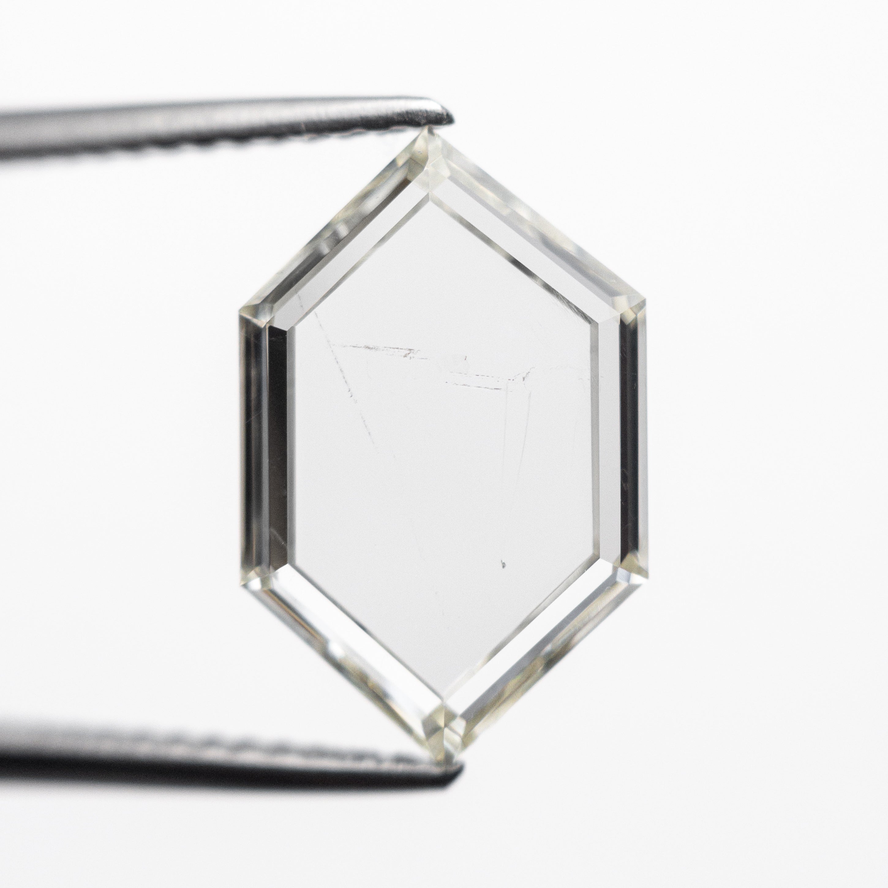 2.37ct 13.28x8.43x2.07mm SI2 O-P Hexagon Portrait Cut 21688-01