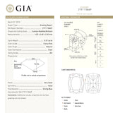 0.37ct 4.02x3.60x2.65mm GIA SI2 Fancy Pink Cushion Brilliant 🇦🇺 24141-01