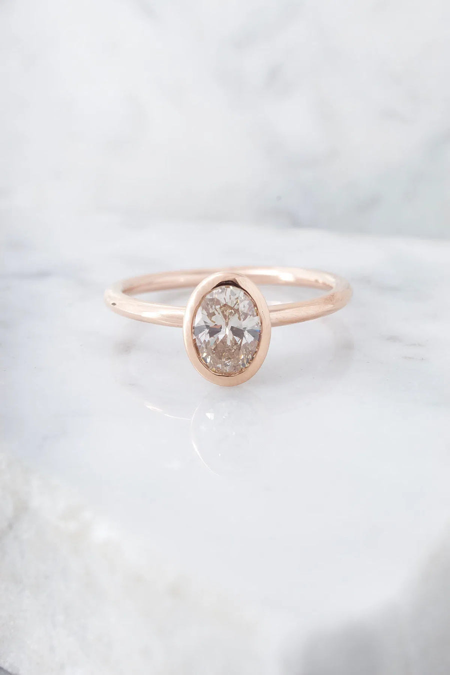 .80ct Champagne Diamond Ring-Honey Jewelry Co-Honey Jewelry Co