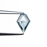 0.66ct 7.91x5.59x1.86mm Shield Rosecut Sapphire 22266-32