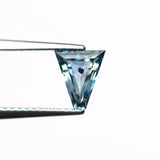 0.81ct 6.98x6.15x2.65mm Shield Rosecut Sapphire 22266-33