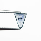 0.81ct 6.98x6.15x2.65mm Shield Rosecut Sapphire 22266-33