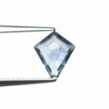 1.21ct 8.40x7.48x2.93mm Shield Rosecut Sapphire 22266-37