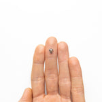 0.92ct 7.30x6.14x3.12mm Fan Rosecut 22339-20