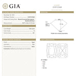 2.54ct 8.67x6.64x5.12mm GIA SI1 G Cushion Brilliant 27380-01