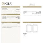 1.54ct 8.53x7.68x1.97mm GIA VVS1 L Cut Corner Rectangle Portrait Cut 28016-01