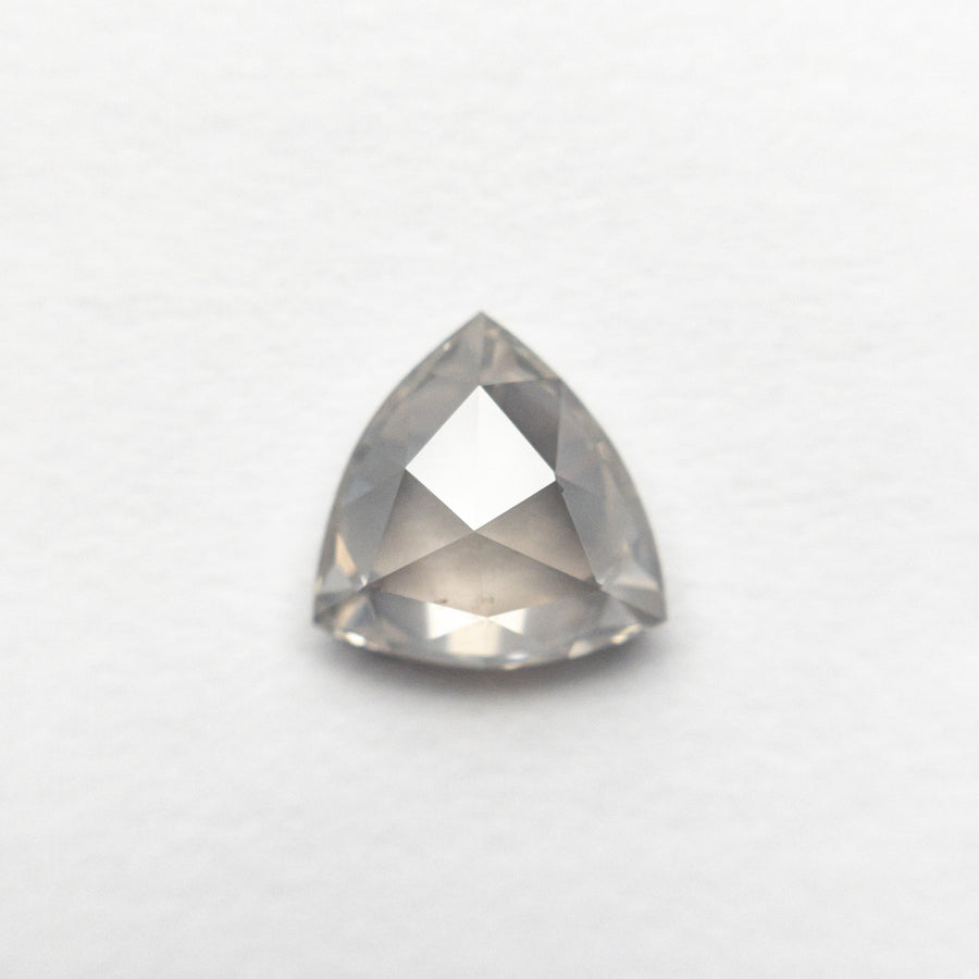 1.09ct 6.91x6.78x3.22mm Fancy Grey Trillion Double Cut 22390-20