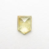 0.85ct 6.31x4.87x2.54mm Shield Rosecut Sapphire 22434-115