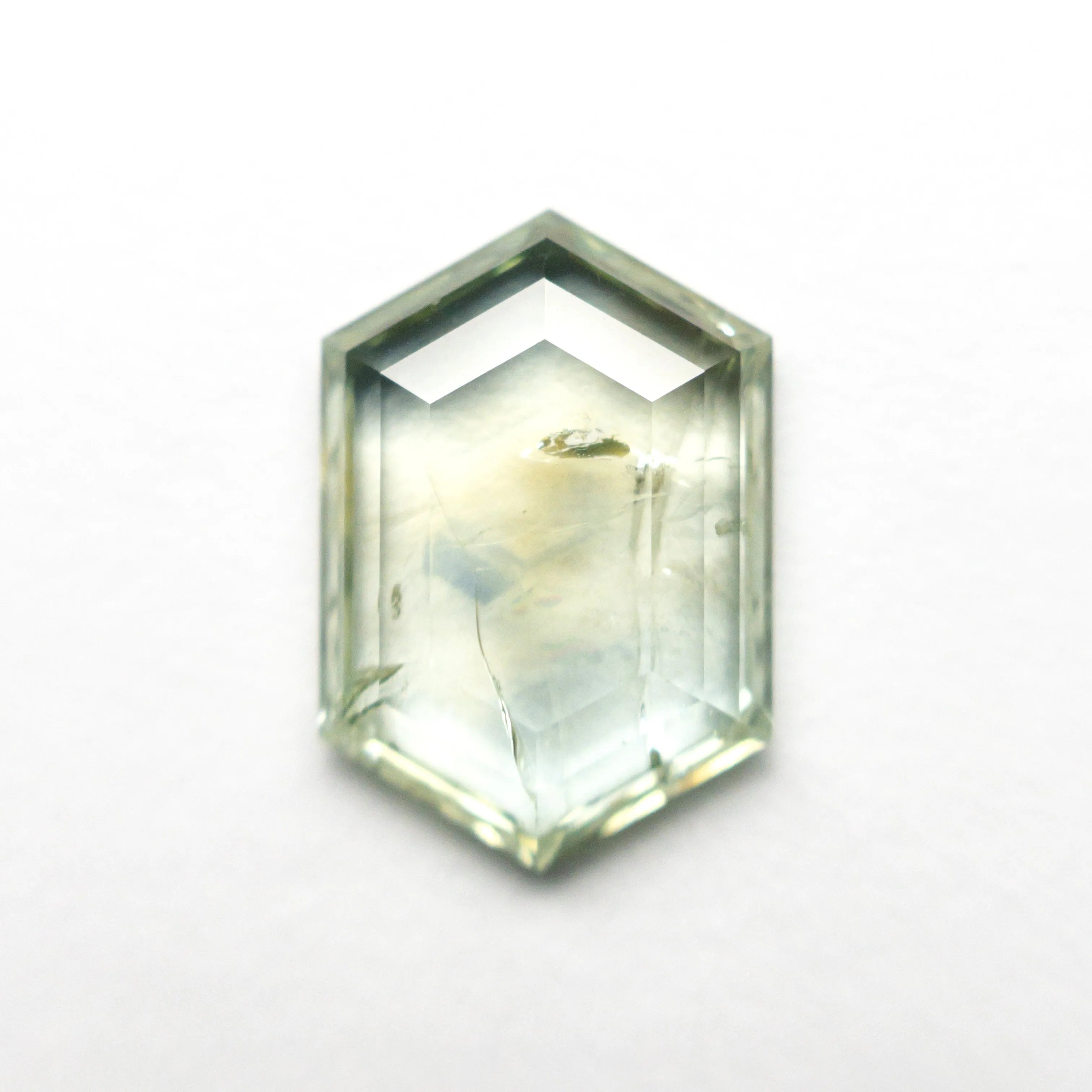 3.24ct 11.77x8.12x2.79mm Hexagon Portrait Cut Sapphire 22434-118