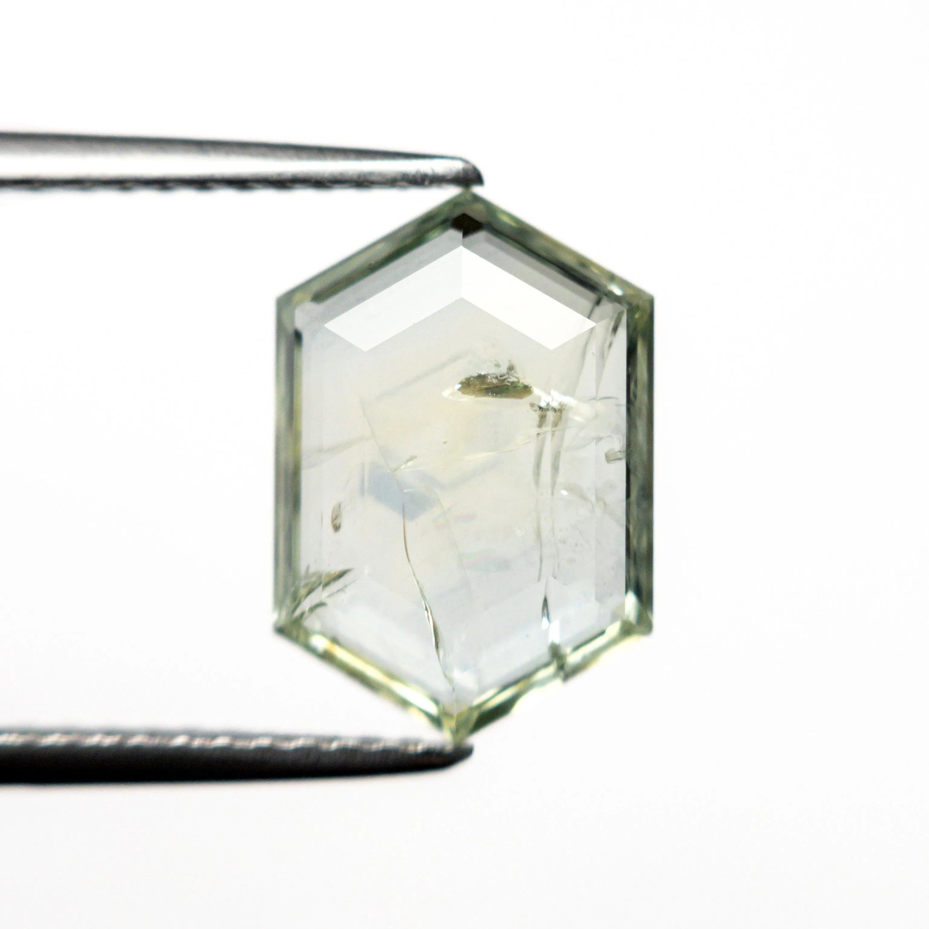 3.24ct 11.77x8.12x2.79mm Hexagon Portrait Cut Sapphire 22434-118