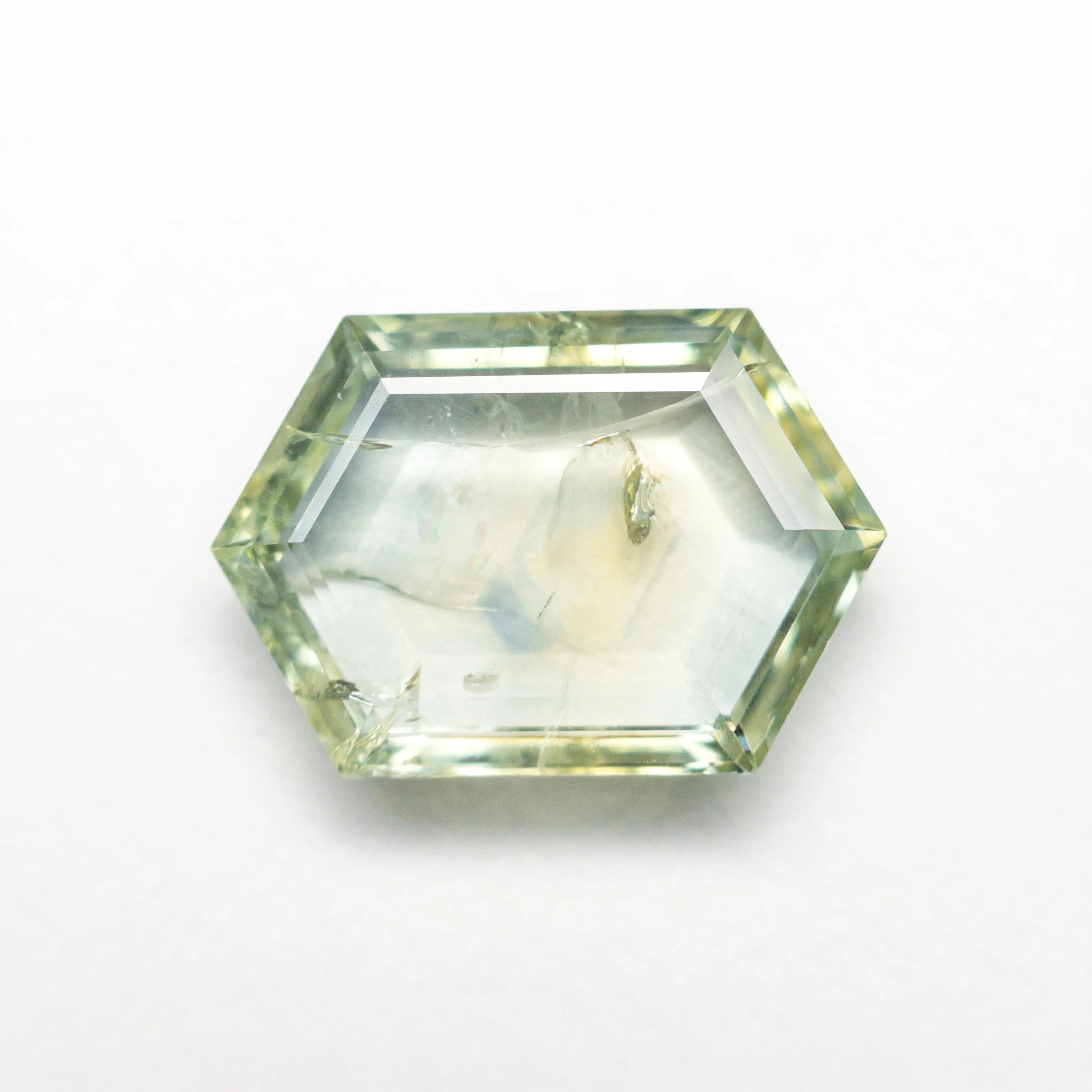 3.24ct 11.77x8.12x2.79mm Hexagon Portrait Cut Sapphire 22434-118
