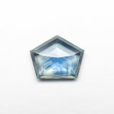 1.55ct 8.94x7.09x2.63mm Pentagon Rosecut Sapphire 22434-48