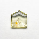 1.36ct 7.51x6.69x2.25mm Shield Double Cut Sapphire 22434-75