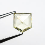 1.36ct 7.51x6.69x2.25mm Shield Double Cut Sapphire 22434-75