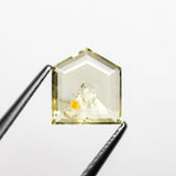 1.36ct 7.51x6.69x2.25mm Shield Double Cut Sapphire 22434-75