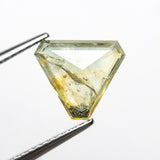 1.99ct 8.35x9.64x2.72mm Cut Corner Triangle Rosecut Sapphire 22434-77