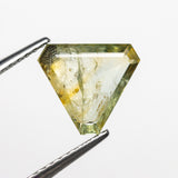 1.99ct 8.35x9.64x2.72mm Cut Corner Triangle Rosecut Sapphire 22434-77