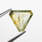 1.99ct 8.35x9.64x2.72mm Cut Corner Triangle Rosecut Sapphire 22434-77