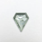 1.06ct 8.67x7.33x2.14mm Shield Rosecut Sapphire 22434-92
