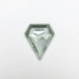 1.06ct 8.67x7.33x2.14mm Shield Rosecut Sapphire 22434-92