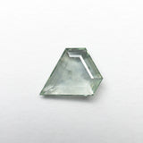 1.06ct 8.67x7.33x2.14mm Shield Rosecut Sapphire 22434-92