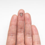 1.06ct 8.67x7.33x2.14mm Shield Rosecut Sapphire 22434-92