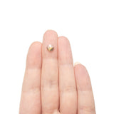 0.56ct 6.53x6.59x1.35mm Round Double Cut Sapphire 22436-05