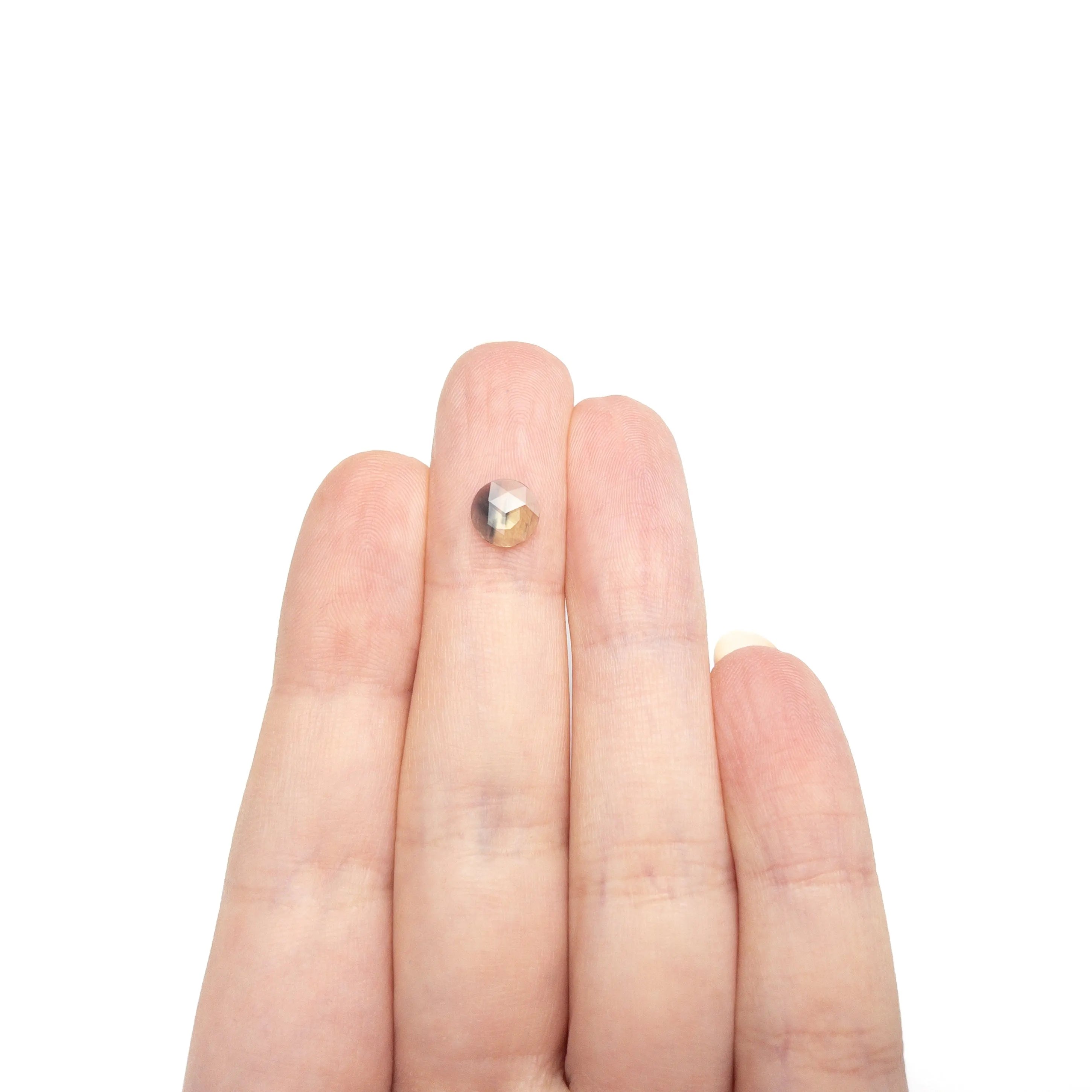 0.62ct 6.72x6.75x1.58mm Round Double Cut Sapphire 22436-07