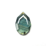 0.81ct 8.66x5.98x1.70mm Geo Pear Rosecut Sapphire 22436-08