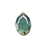0.81ct 8.66x5.98x1.70mm Geo Pear Rosecut Sapphire 22436-08