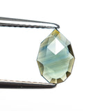 0.81ct 8.66x5.98x1.70mm Geo Pear Rosecut Sapphire 22436-08