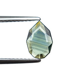 0.81ct 8.66x5.98x1.70mm Geo Pear Rosecut Sapphire 22436-08
