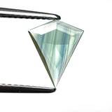 0.77ct 10.51x8.62x1.30mm Kite Rosecut Sapphire 22436-09
