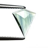 0.77ct 10.51x8.62x1.30mm Kite Rosecut Sapphire 22436-09