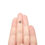 0.50ct 8.25x4.75x1.18mm Shield Rosecut Sapphire 22436-10