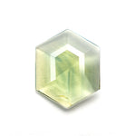 1.04ct 9.41x7.65x1.55mm Hexagon Rosecut Sapphire 22436-12