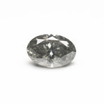 1.01ct 7.77x5.22x3.56mm Fancy Grey Oval Brilliant 19546-01