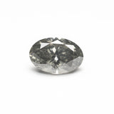 1.01ct 7.77x5.22x3.56mm Fancy Grey Oval Brilliant 19546-01