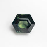 3.04ct 9.36x7.45x5.19mm Hexagon Step Cut Sapphire 22765-01