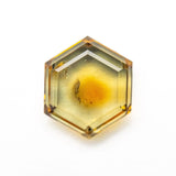 3.37ct 9.94x8.453.43mm Hexagon Portrait Cut Sapphire 23469-35