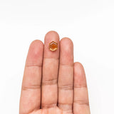 3.37ct 9.94x8.453.43mm Hexagon Portrait Cut Sapphire 23469-35