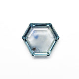 1.28ct 6.96x9.02x2.07mm Shield Portrait Cut Sapphire 23469-46