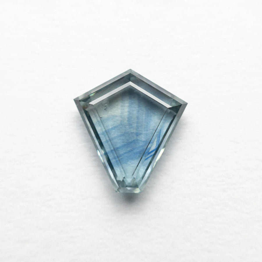 1.32ct 7.89x7.31x2.60mm Shield Portrait Cut Sapphire 23474-23