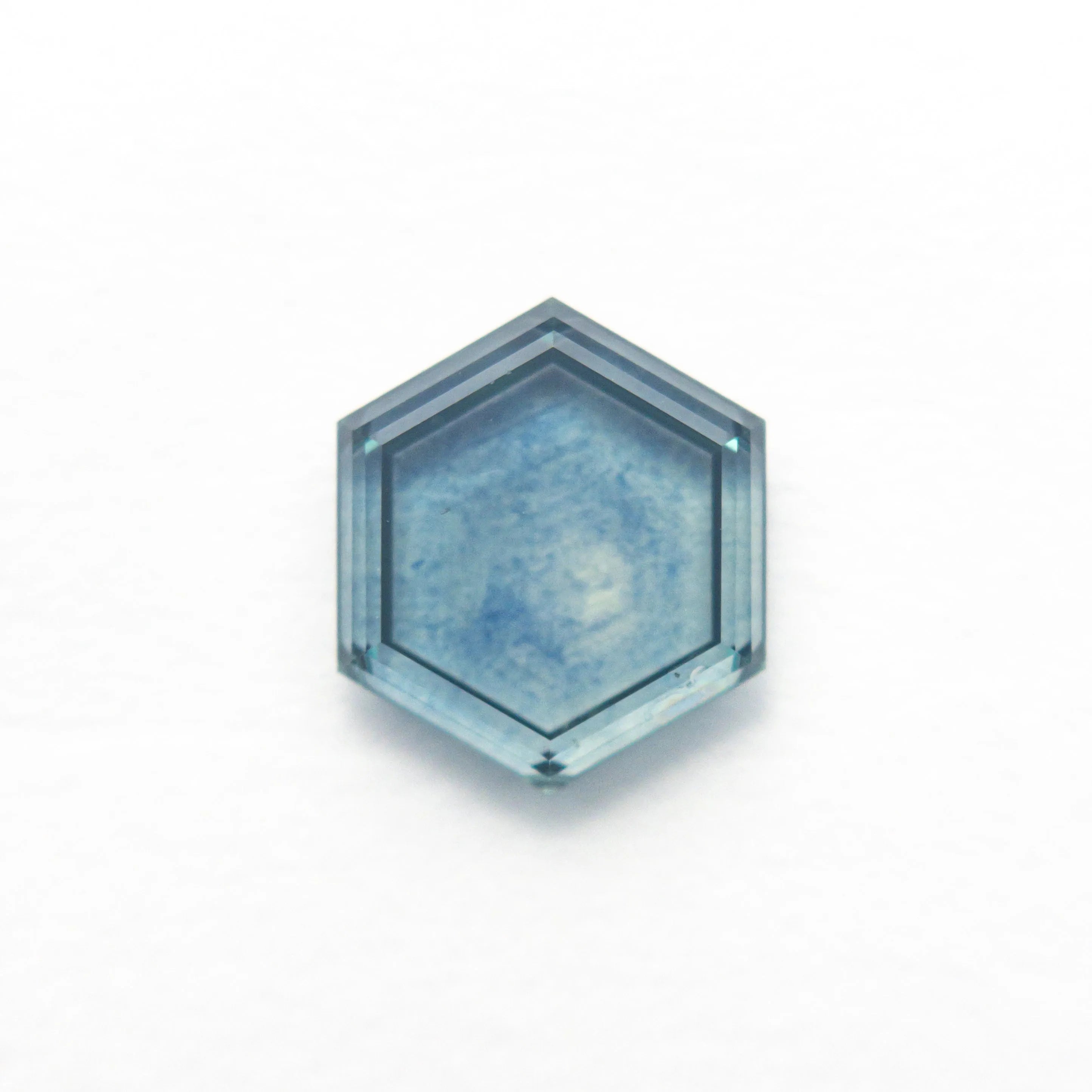 1.57ct 8.15x7.10x2.20mm Hexagon Portrait Cut Sapphire 23474-60