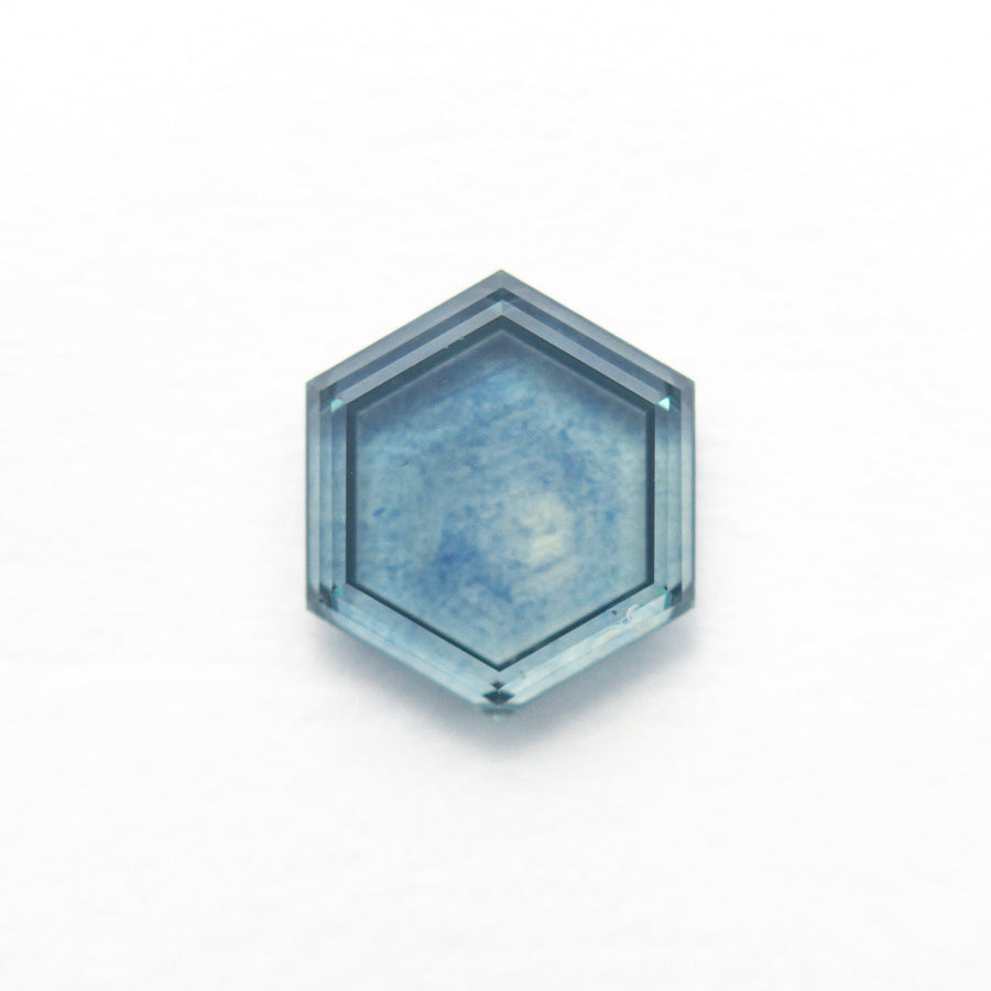 1.57ct 8.15x7.10x2.20mm Hexagon Portrait Cut Sapphire 23474-60